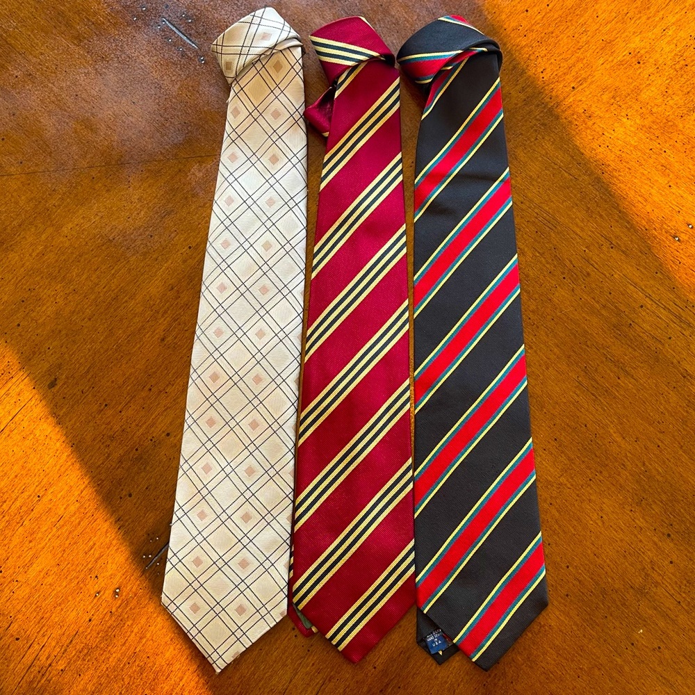 3 Tie Bundle! Look your best!